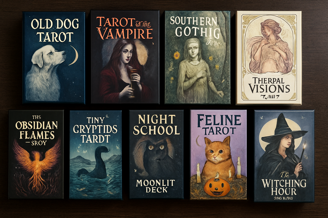 12 New Tarot Decks to Transform Your October Readings