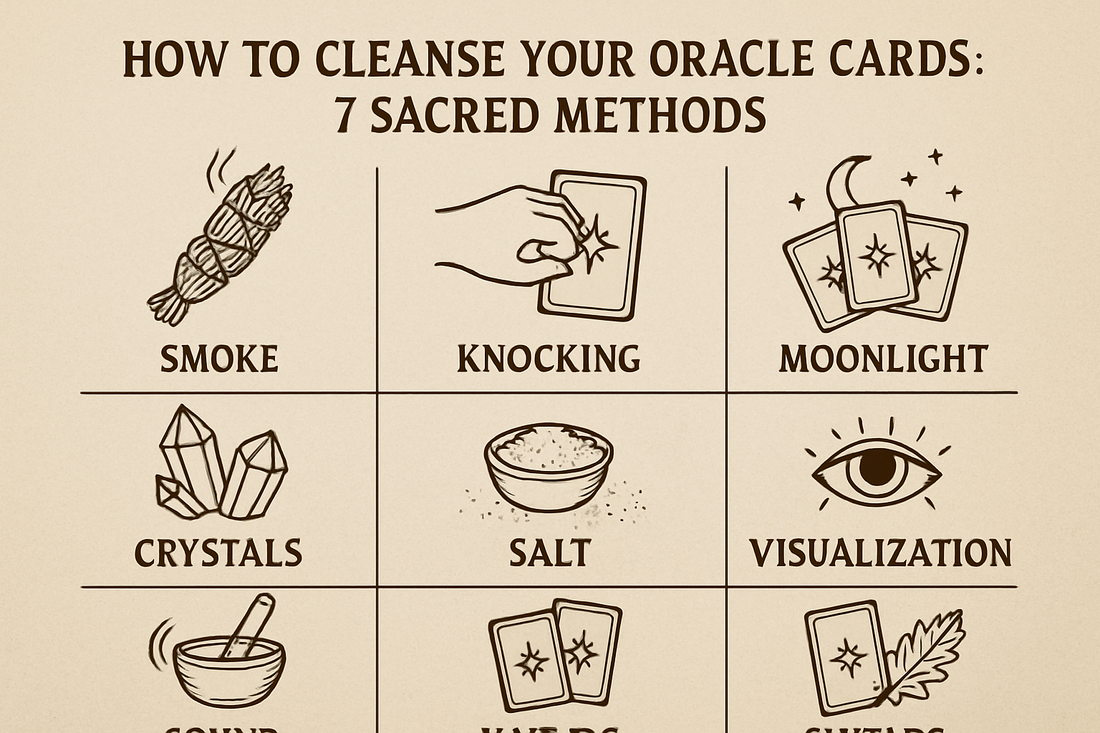 How to Cleanse Your Oracle Cards: 7 Sacred Methods