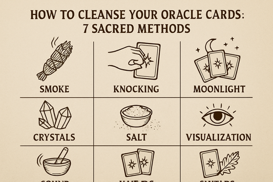 How to Cleanse Your Oracle Cards: 7 Sacred Methods