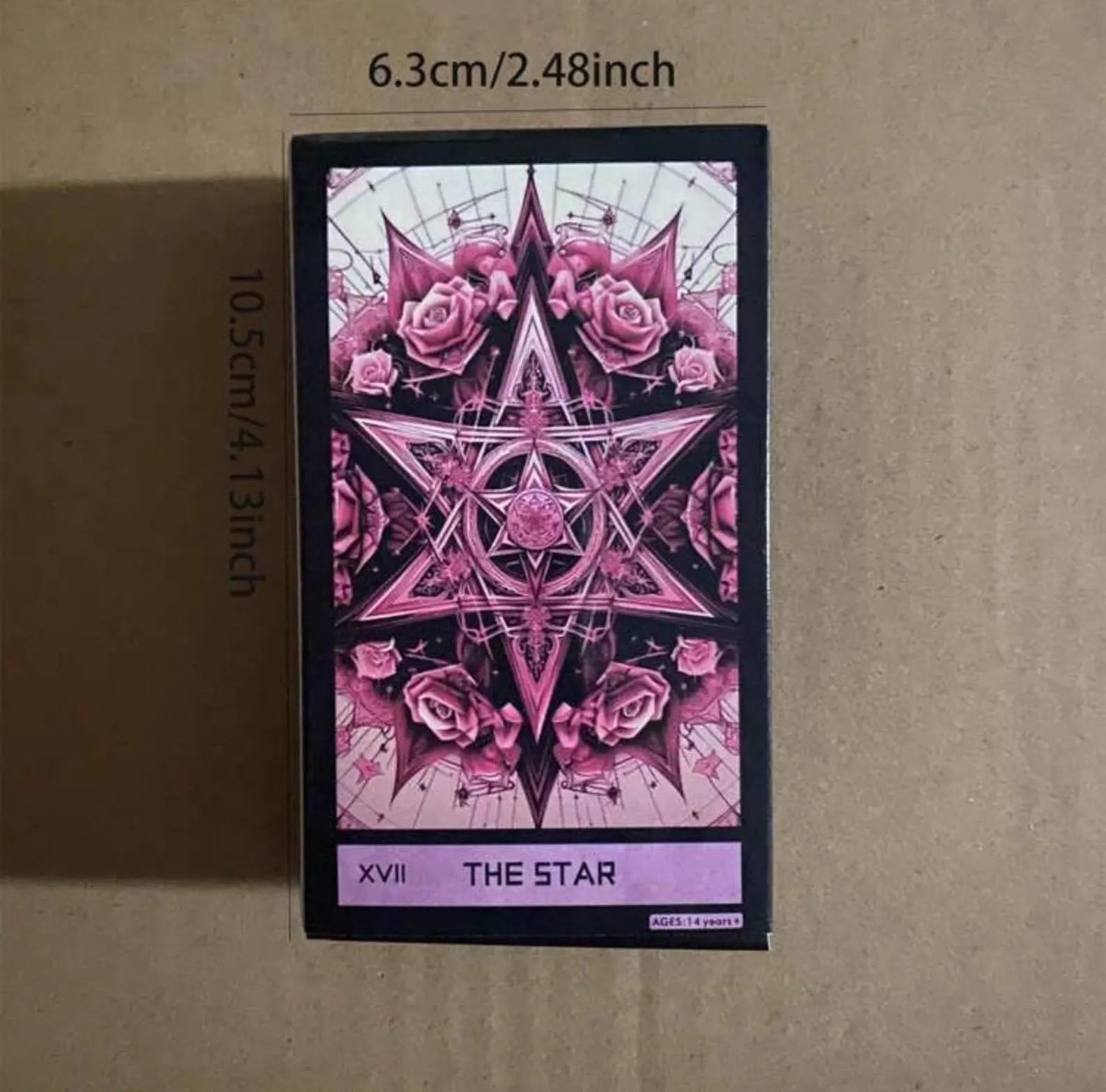 Pink Gothic Tarot Cards - Sigils & Shadows
