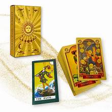 Golden Foil Tarot - Sigils & Shadows