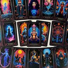 Neon Tarot Deck - Sigils & Shadows